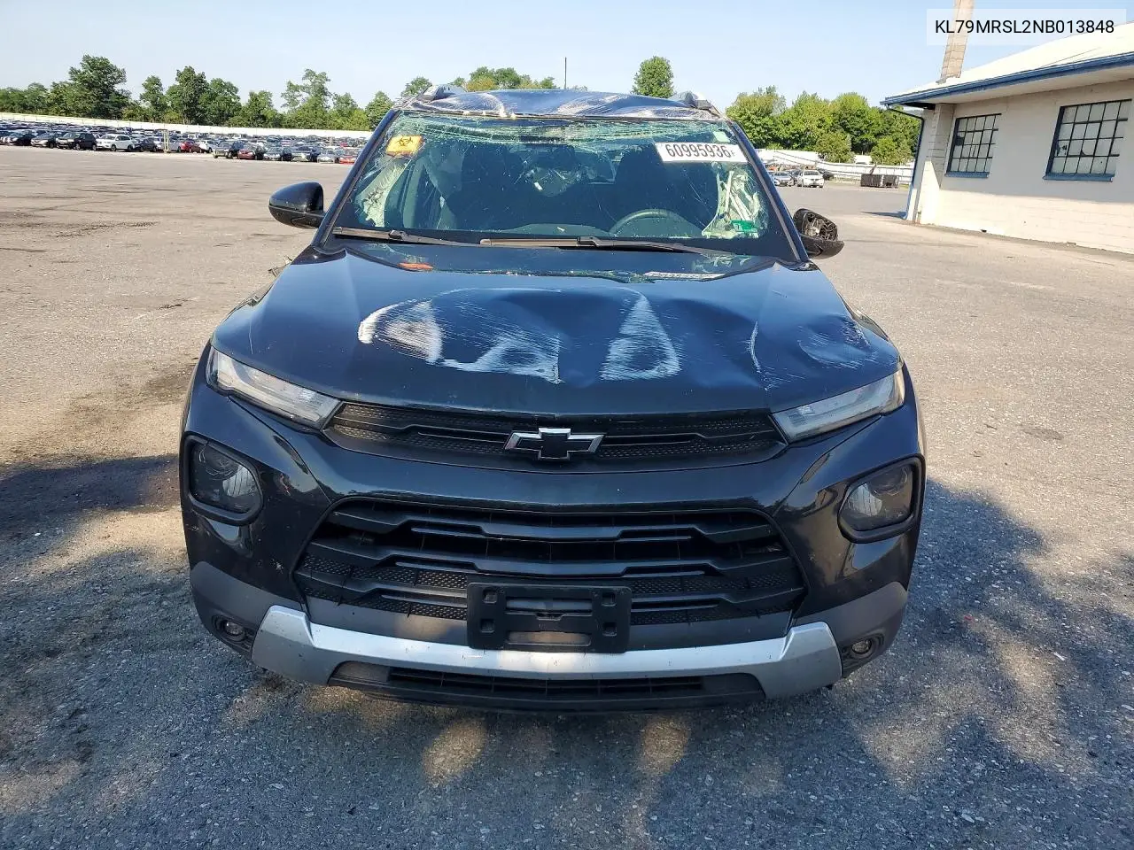 2022 Chevrolet Trailblazer Lt VIN: KL79MRSL2NB013848 Lot: 60995936