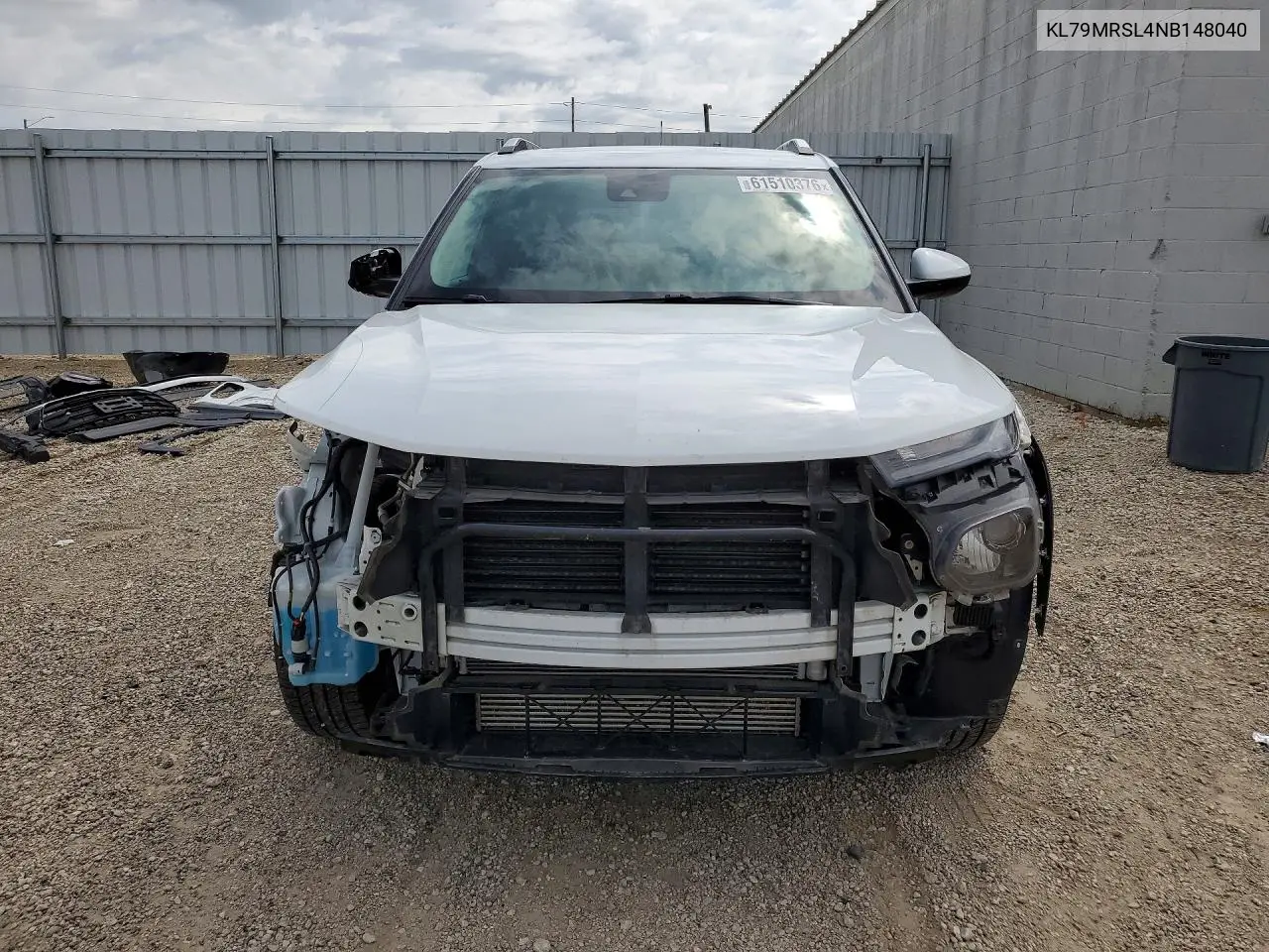 2022 Chevrolet Trailblazer Lt VIN: KL79MRSL4NB148040 Lot: 61510376