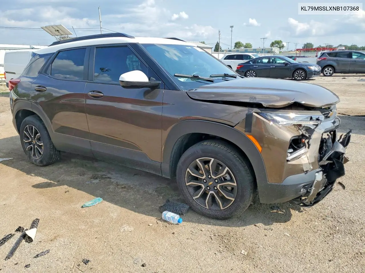 2022 Chevrolet Trailblazer Activ VIN: KL79MSSLXNB107368 Lot: 61737096