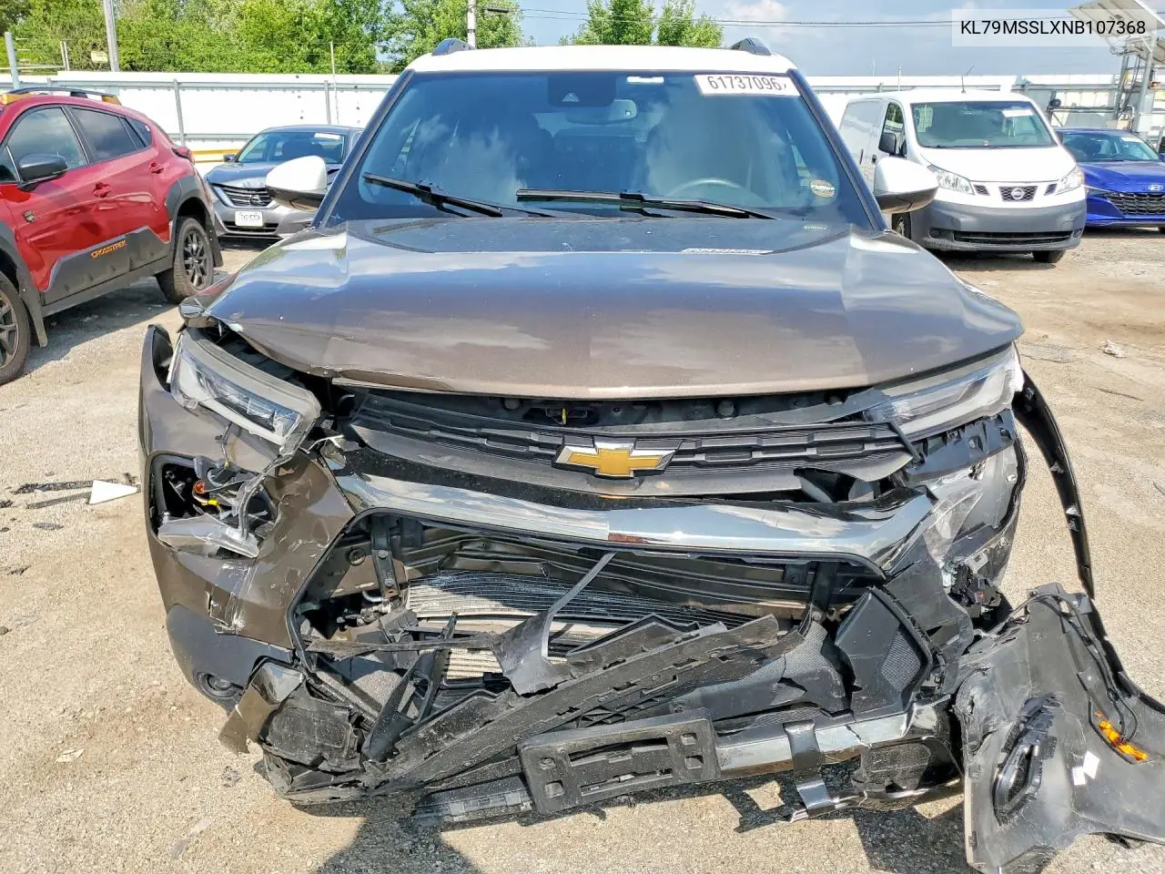 2022 Chevrolet Trailblazer Activ VIN: KL79MSSLXNB107368 Lot: 61737096