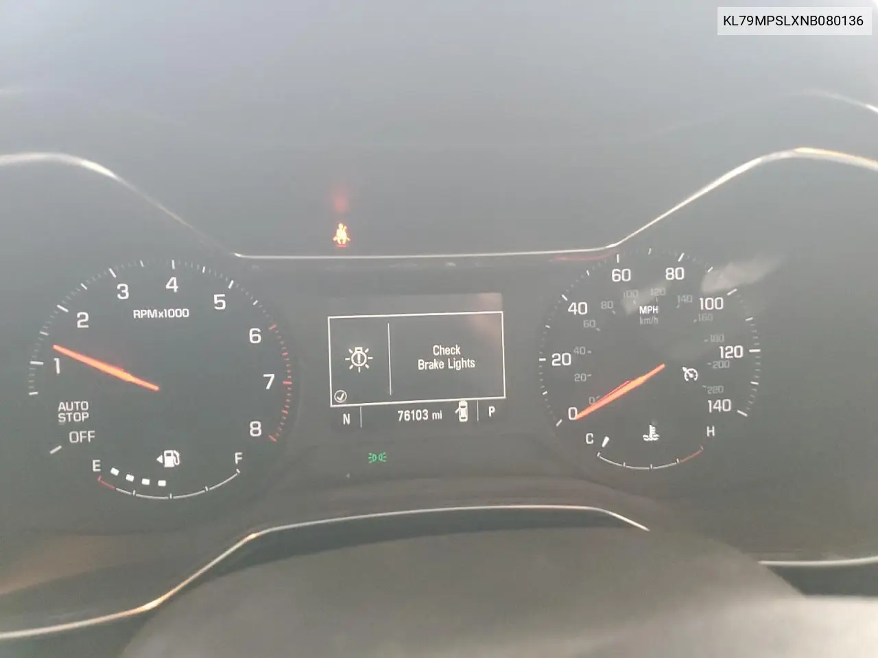 KL79MPSLXNB080136 2022 Chevrolet Trailblazer Lt
