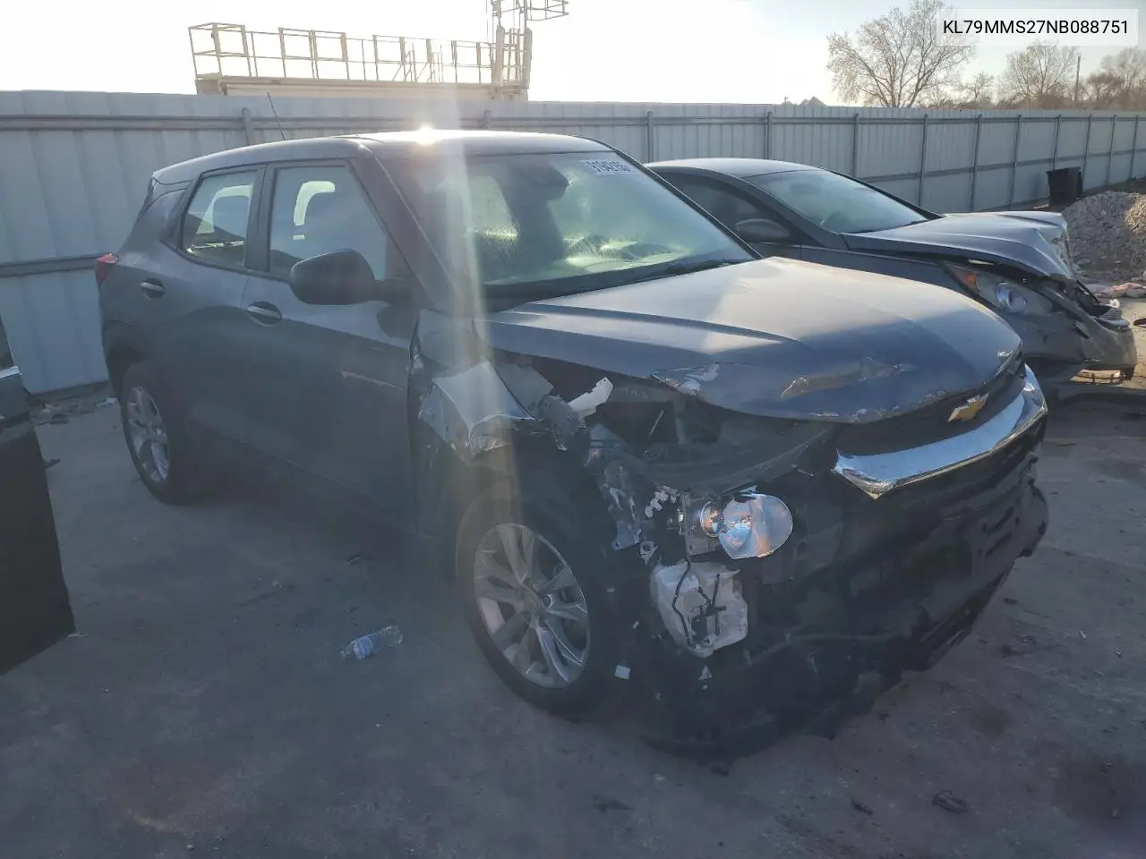 KL79MMS27NB088751 2022 Chevrolet Trailblazer Ls