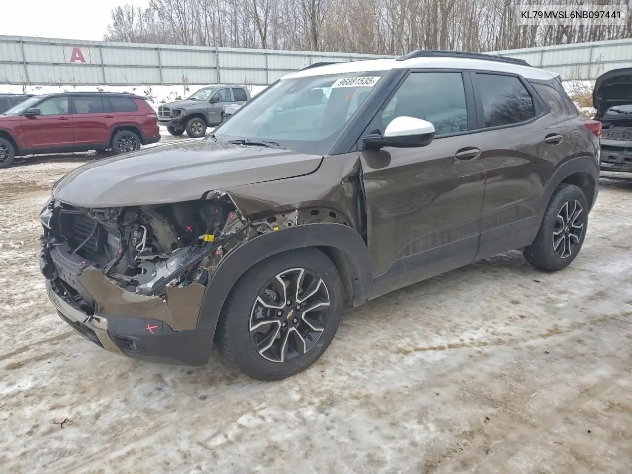 KL79MVSL6NB097441 2022 Chevrolet Trailblazer Activ