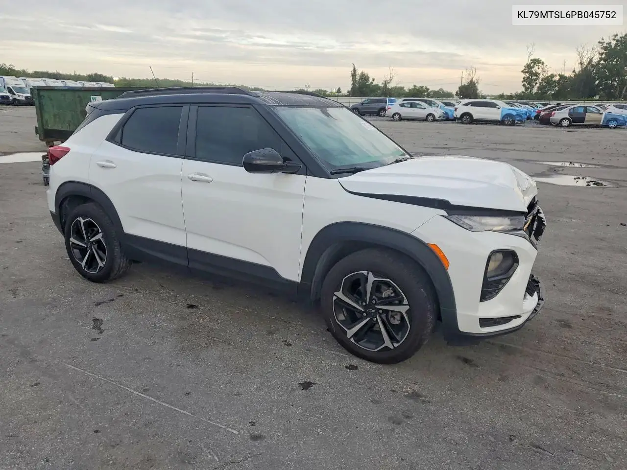 2023 Chevrolet Trailblazer Rs VIN: KL79MTSL6PB045752 Lot: 58174636