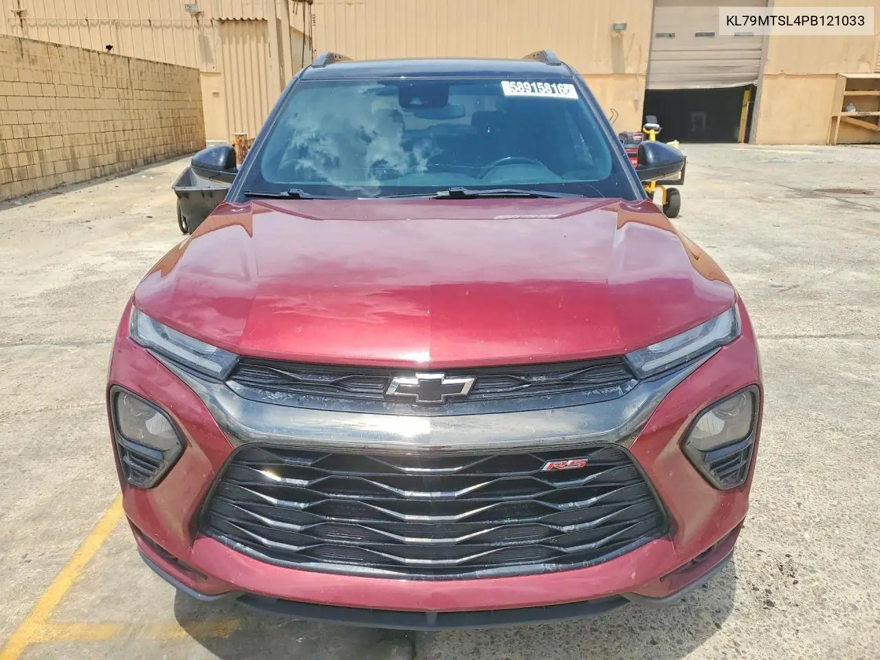 2023 Chevrolet Trailblazer Rs VIN: KL79MTSL4PB121033 Lot: 58915816