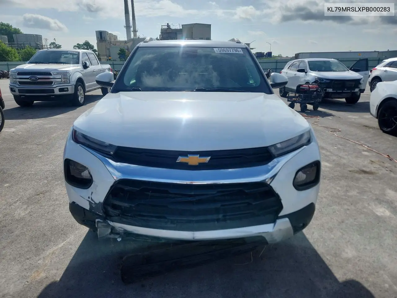 2023 Chevrolet Trailblazer Lt VIN: KL79MRSLXPB000283 Lot: 59697796