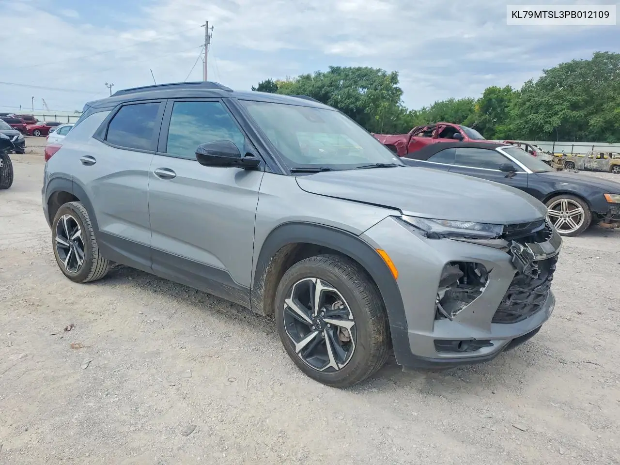 2023 Chevrolet Trailblazer Rs VIN: KL79MTSL3PB012109 Lot: 60065426