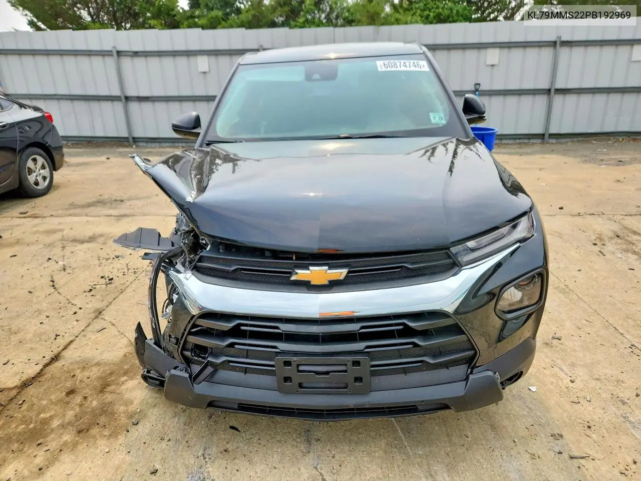 2023 Chevrolet Trailblazer Ls VIN: KL79MMS22PB192969 Lot: 60874746