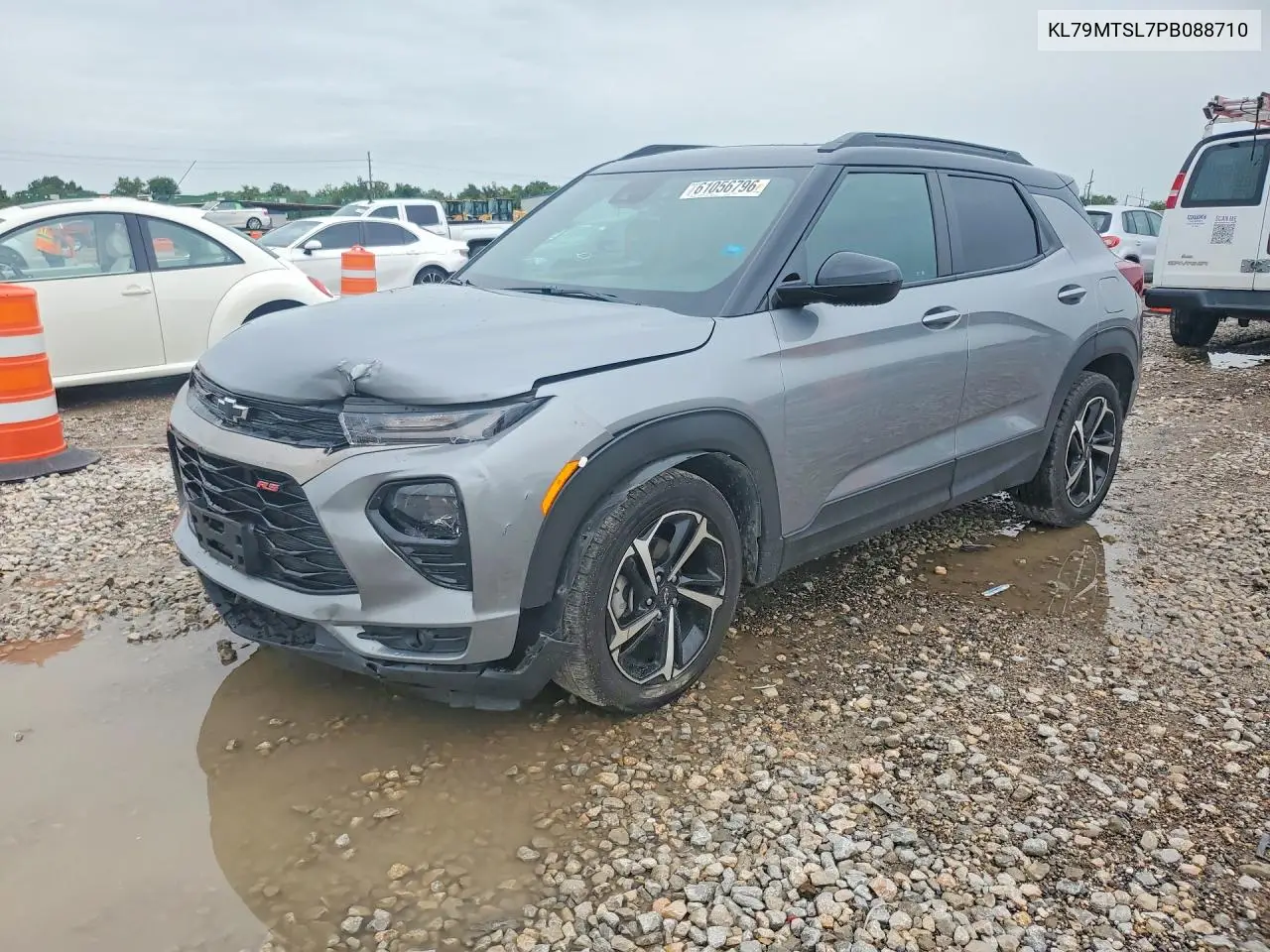 2023 Chevrolet Trailblazer Rs VIN: KL79MTSL7PB088710 Lot: 61056796