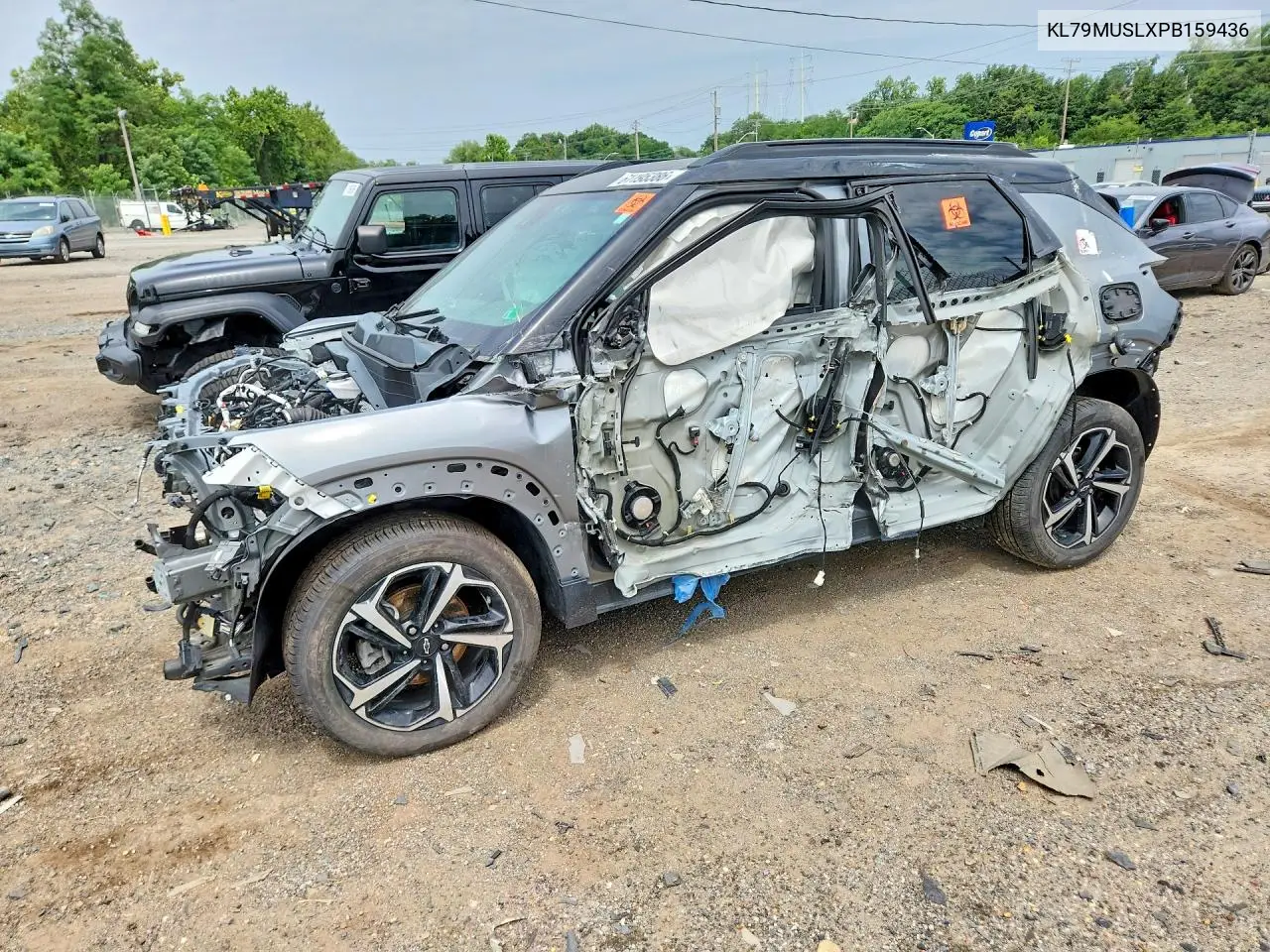 2023 Chevrolet Trailblazer Rs VIN: KL79MUSLXPB159436 Lot: 61195386