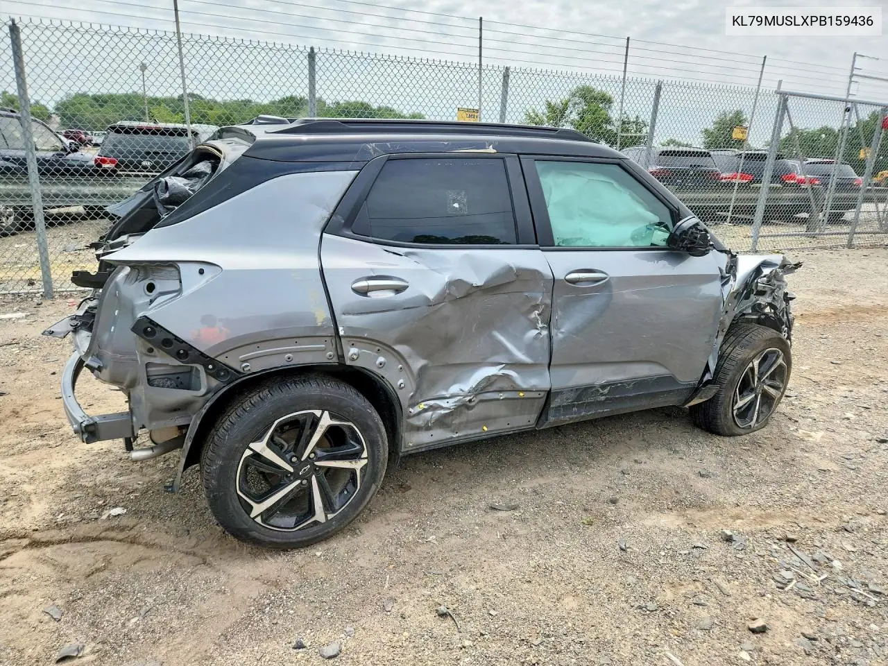 2023 Chevrolet Trailblazer Rs VIN: KL79MUSLXPB159436 Lot: 61195386
