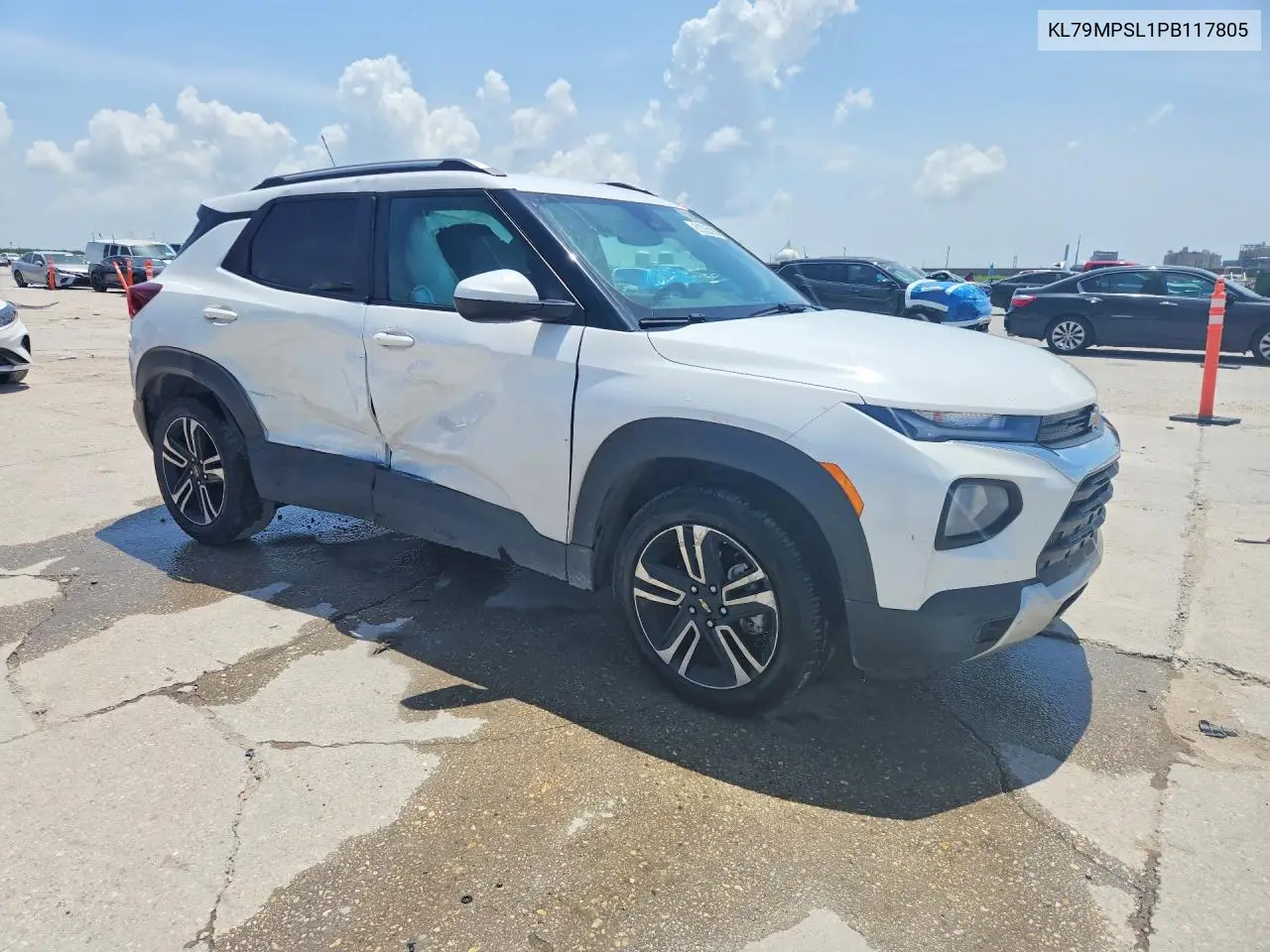 2023 Chevrolet Trailblazer Lt VIN: KL79MPSL1PB117805 Lot: 61335186