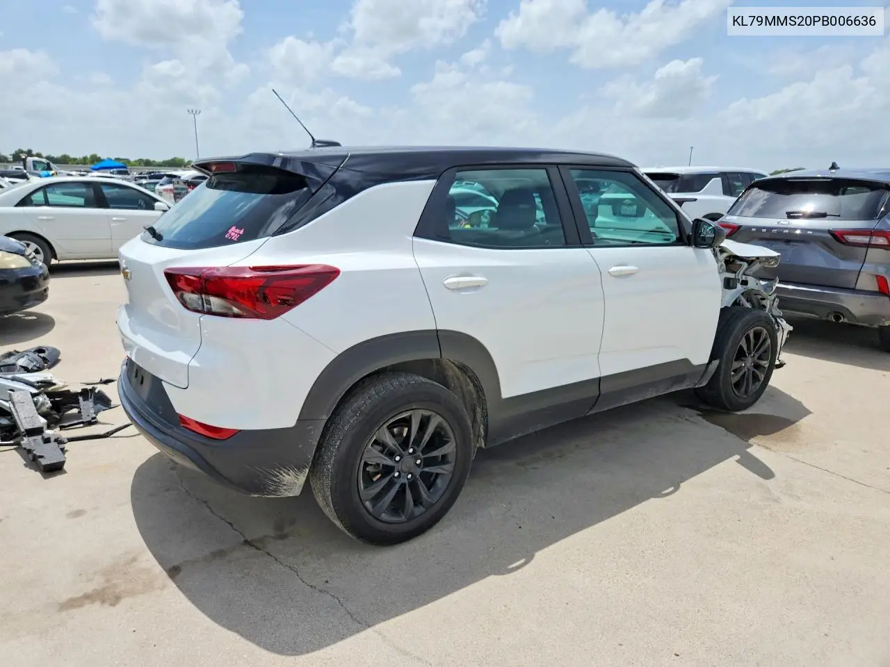 2023 Chevrolet Trailblazer Ls VIN: KL79MMS20PB006636 Lot: 61338576