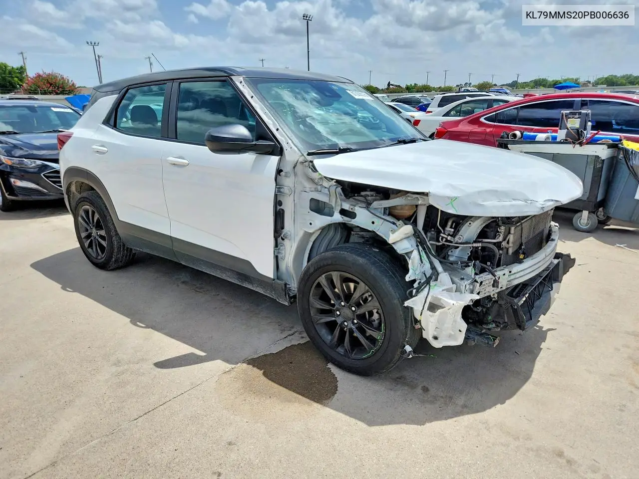 2023 Chevrolet Trailblazer Ls VIN: KL79MMS20PB006636 Lot: 61338576