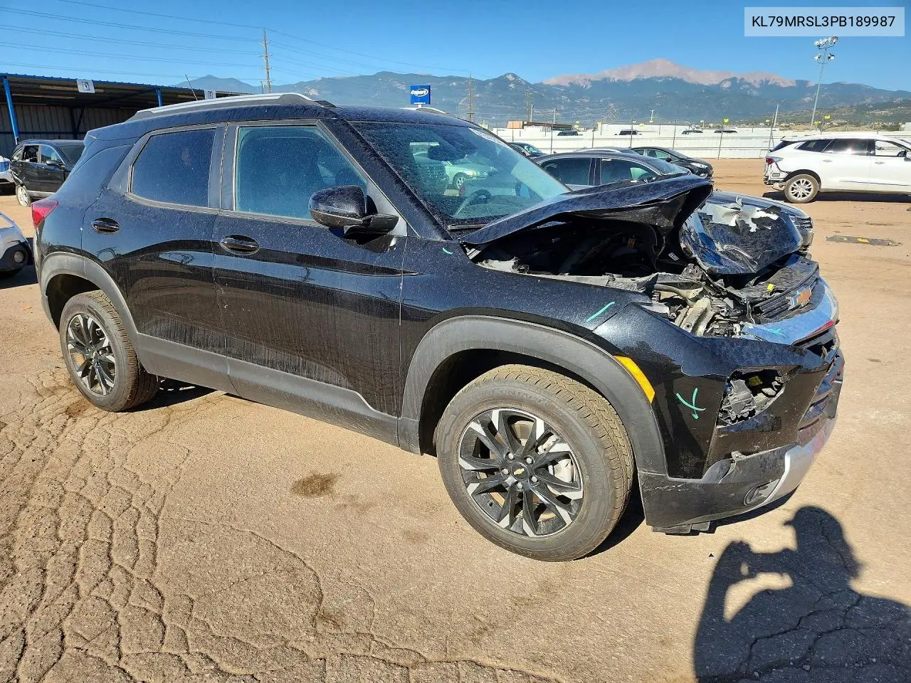 2023 Chevrolet Trailblazer Lt VIN: KL79MRSL3PB189987 Lot: 61340826