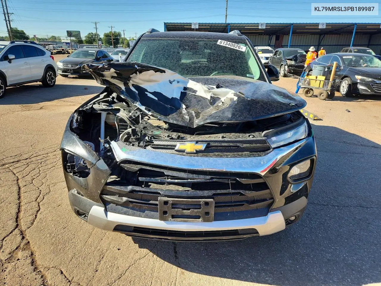 2023 Chevrolet Trailblazer Lt VIN: KL79MRSL3PB189987 Lot: 61340826