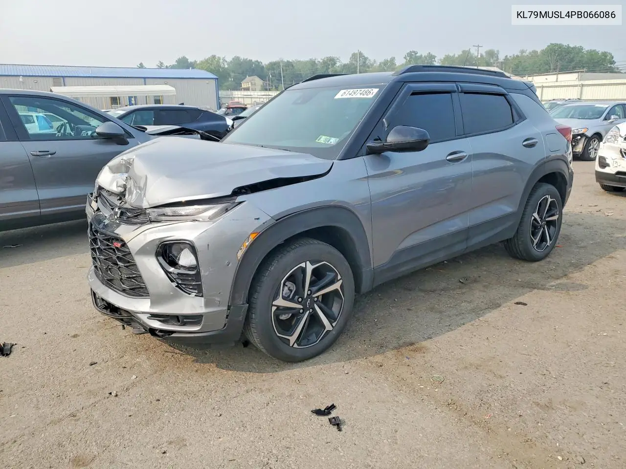 2023 Chevrolet Trailblazer Rs VIN: KL79MUSL4PB066086 Lot: 61497486