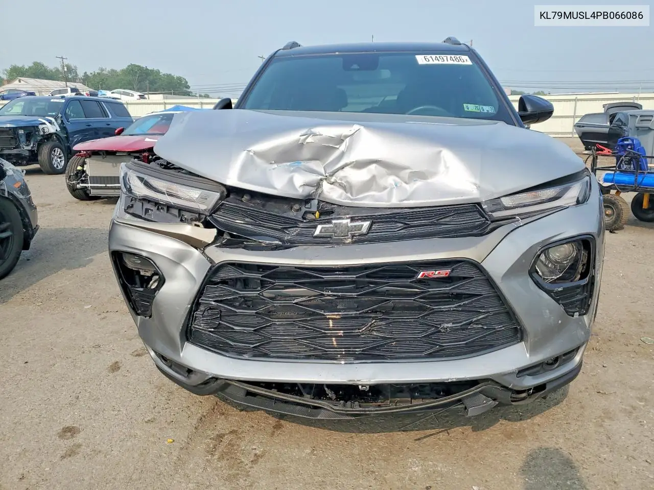 2023 Chevrolet Trailblazer Rs VIN: KL79MUSL4PB066086 Lot: 61497486