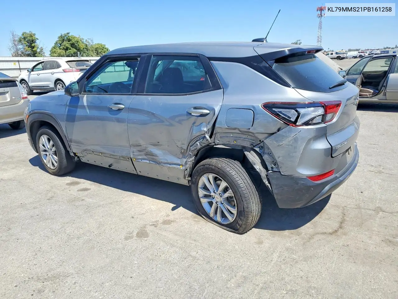2023 Chevrolet Trailblazer Ls VIN: KL79MMS21PB161258 Lot: 61578056