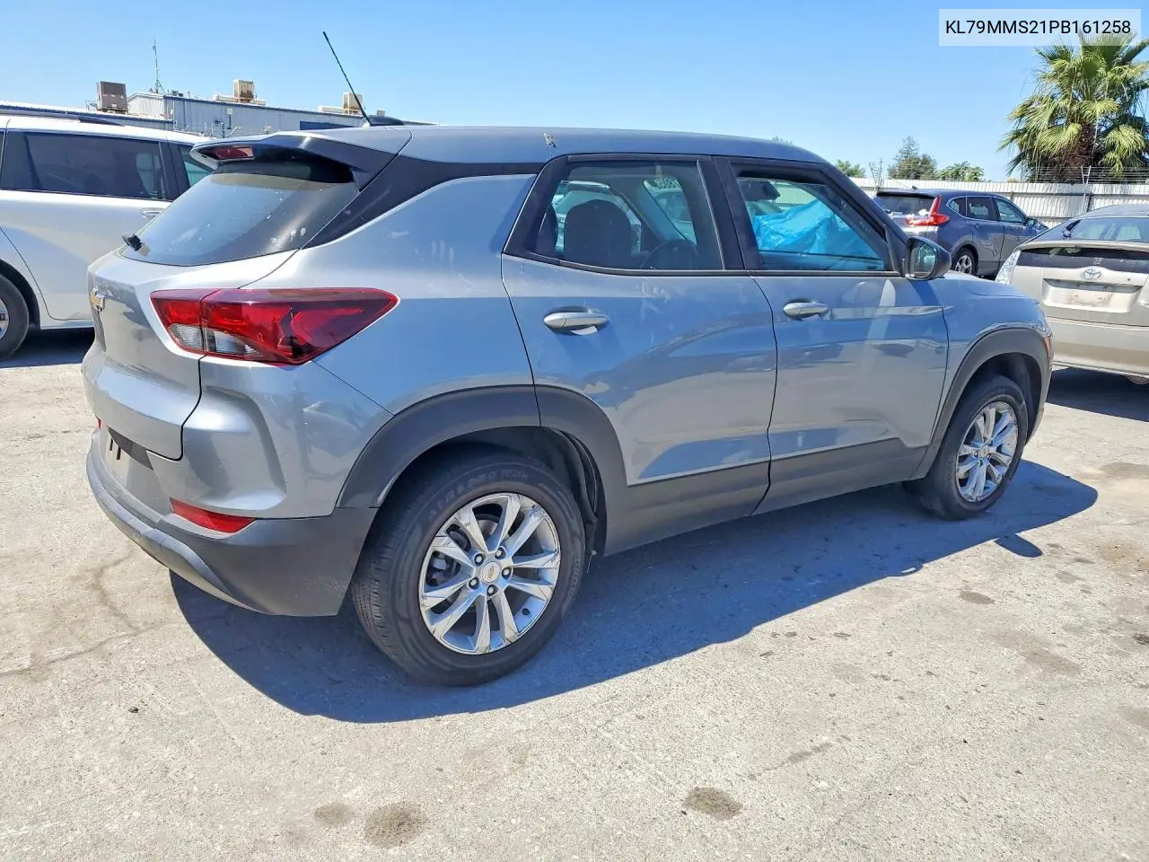 2023 Chevrolet Trailblazer Ls VIN: KL79MMS21PB161258 Lot: 61578056