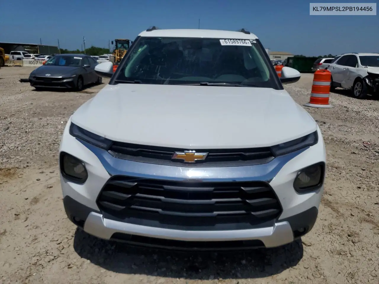 2023 Chevrolet Trailblazer Lt VIN: KL79MPSL2PB194456 Lot: 61589766