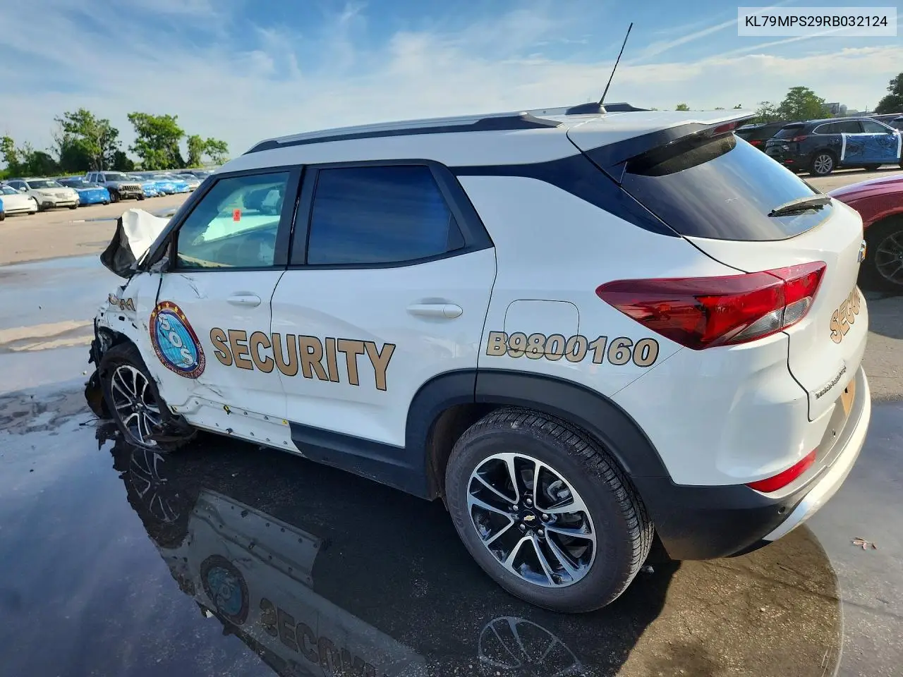2024 Chevrolet Trailblazer Lt VIN: KL79MPS29RB032124 Lot: 57710136