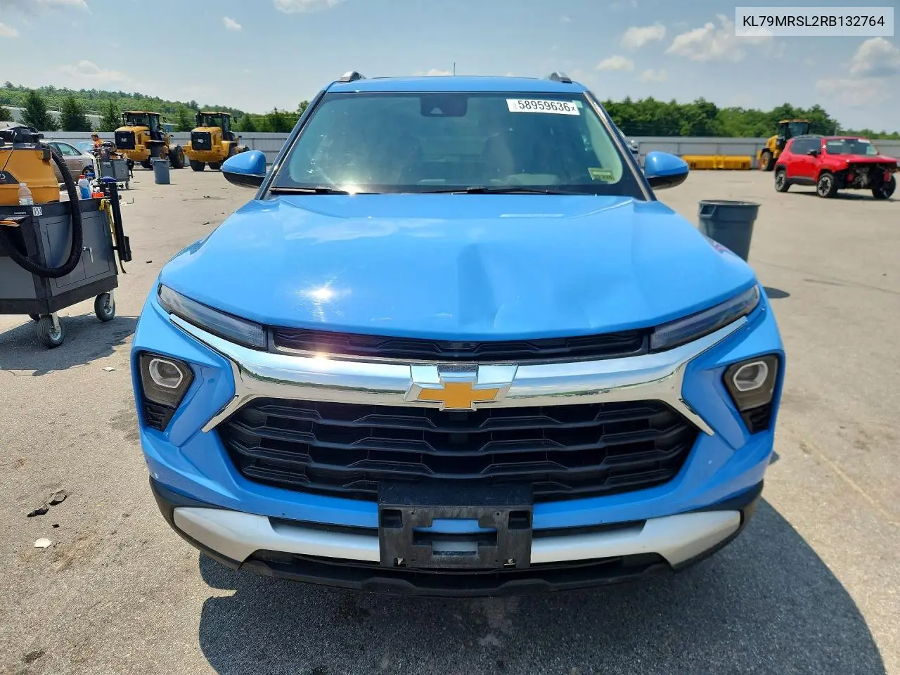 2024 Chevrolet Trailblazer Lt VIN: KL79MRSL2RB132764 Lot: 58959636