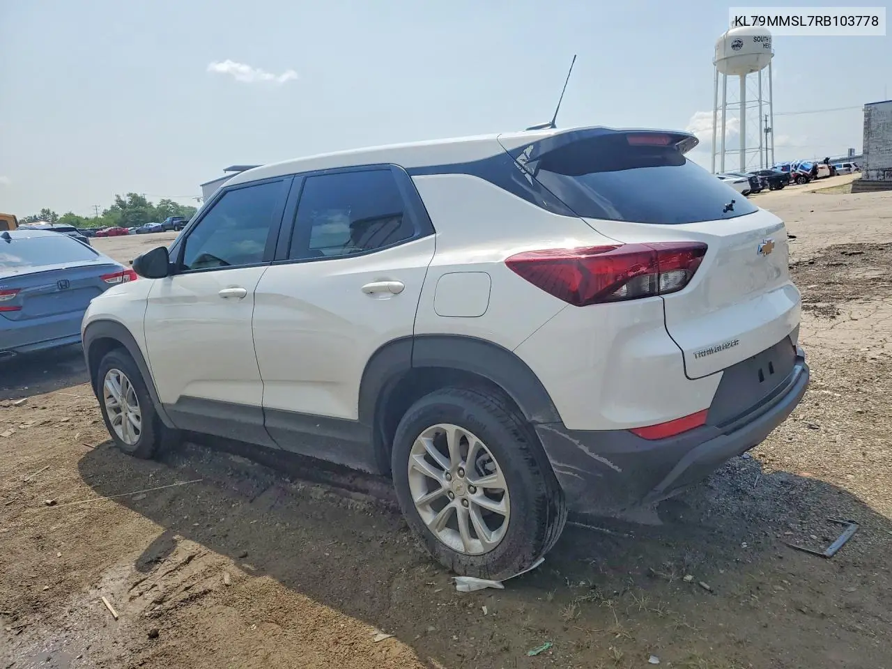 2024 Chevrolet Trailblazer Ls VIN: KL79MMSL7RB103778 Lot: 59868686