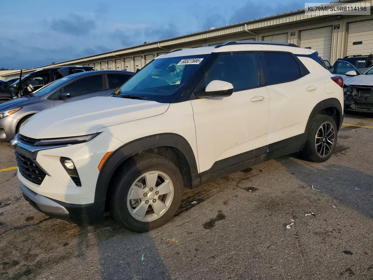 2024 Chevrolet Trailblazer Lt VIN: KL79MPSL9RB114198 Lot: 60327686