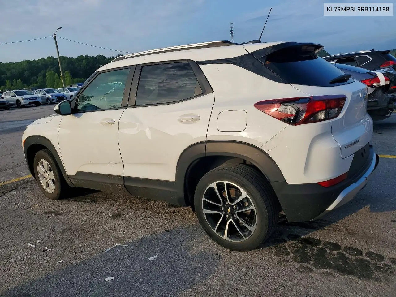 2024 Chevrolet Trailblazer Lt VIN: KL79MPSL9RB114198 Lot: 60327686