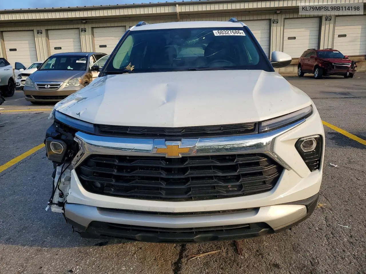 2024 Chevrolet Trailblazer Lt VIN: KL79MPSL9RB114198 Lot: 60327686
