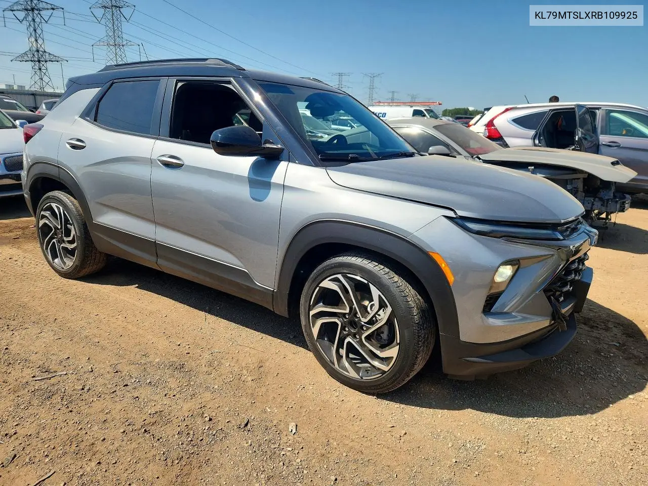 2024 Chevrolet Trailblazer Rs VIN: KL79MTSLXRB109925 Lot: 60958996