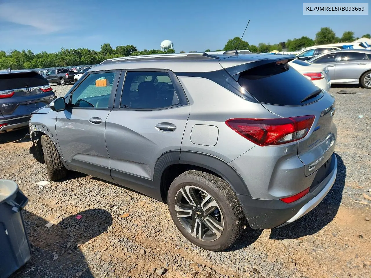2024 Chevrolet Trailblazer Lt VIN: KL79MRSL6RB093659 Lot: 61765086