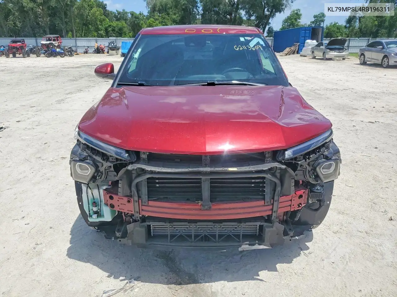 2024 Chevrolet Trailblazer Lt VIN: KL79MPSL4RB196311 Lot: 62113606