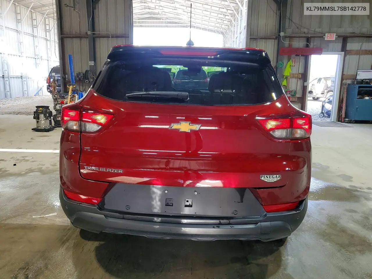 2025 Chevrolet Trailblazer Ls VIN: KL79MMSL7SB142778 Lot: 55378976
