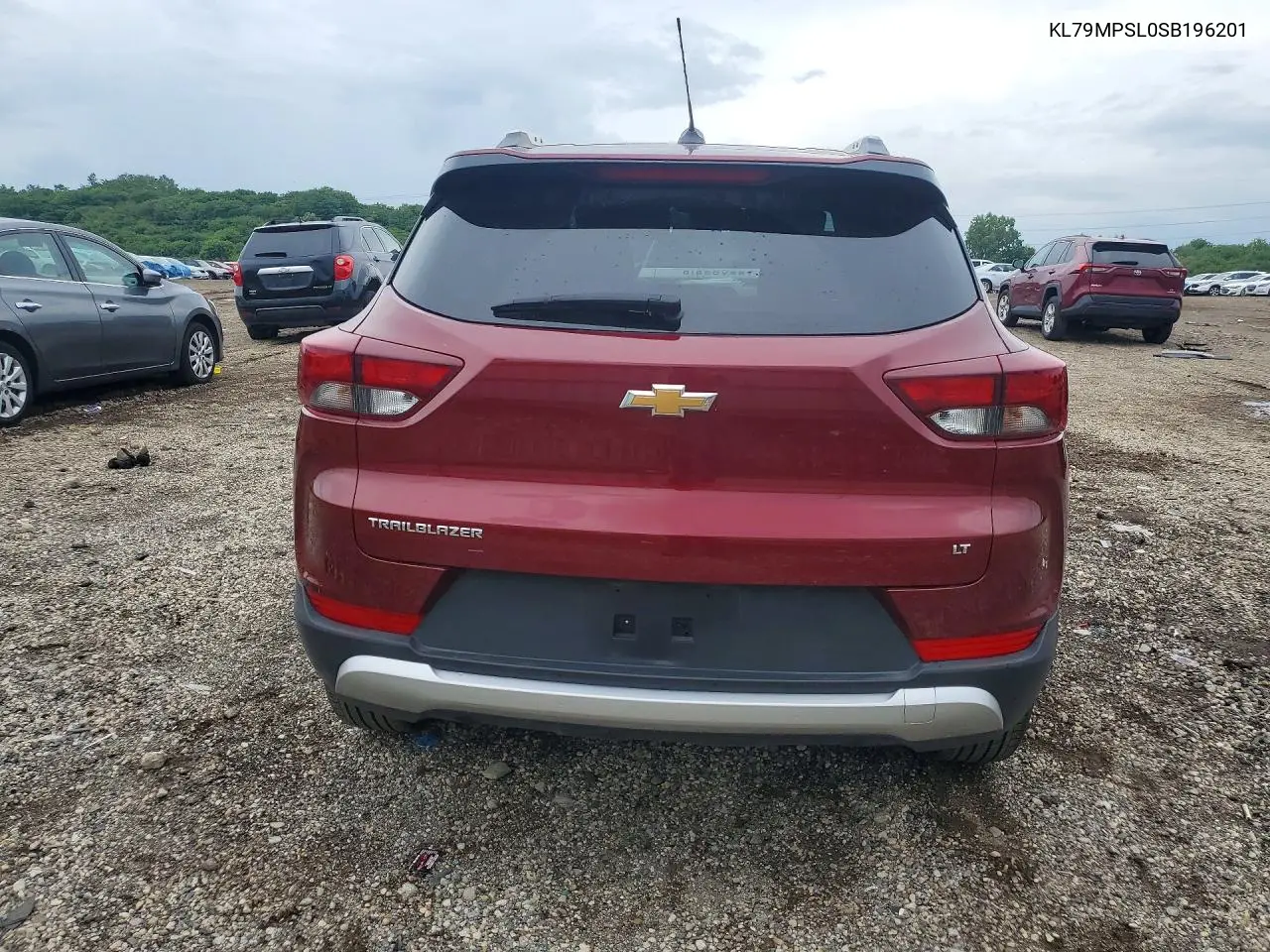 2025 Chevrolet Trailblazer Lt VIN: KL79MPSL0SB196201 Lot: 56465066