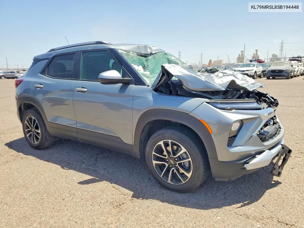 2025 Chevrolet Trailblazer Lt VIN: KL79MRSL8SB194448 Lot: 60676566