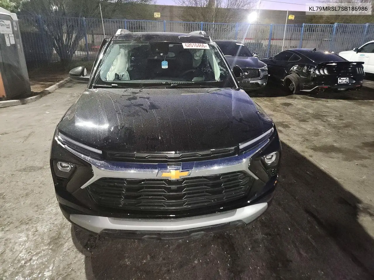 2025 Chevrolet Trailblazer Lt VIN: KL79MRSL7SB186986 Lot: 62010466