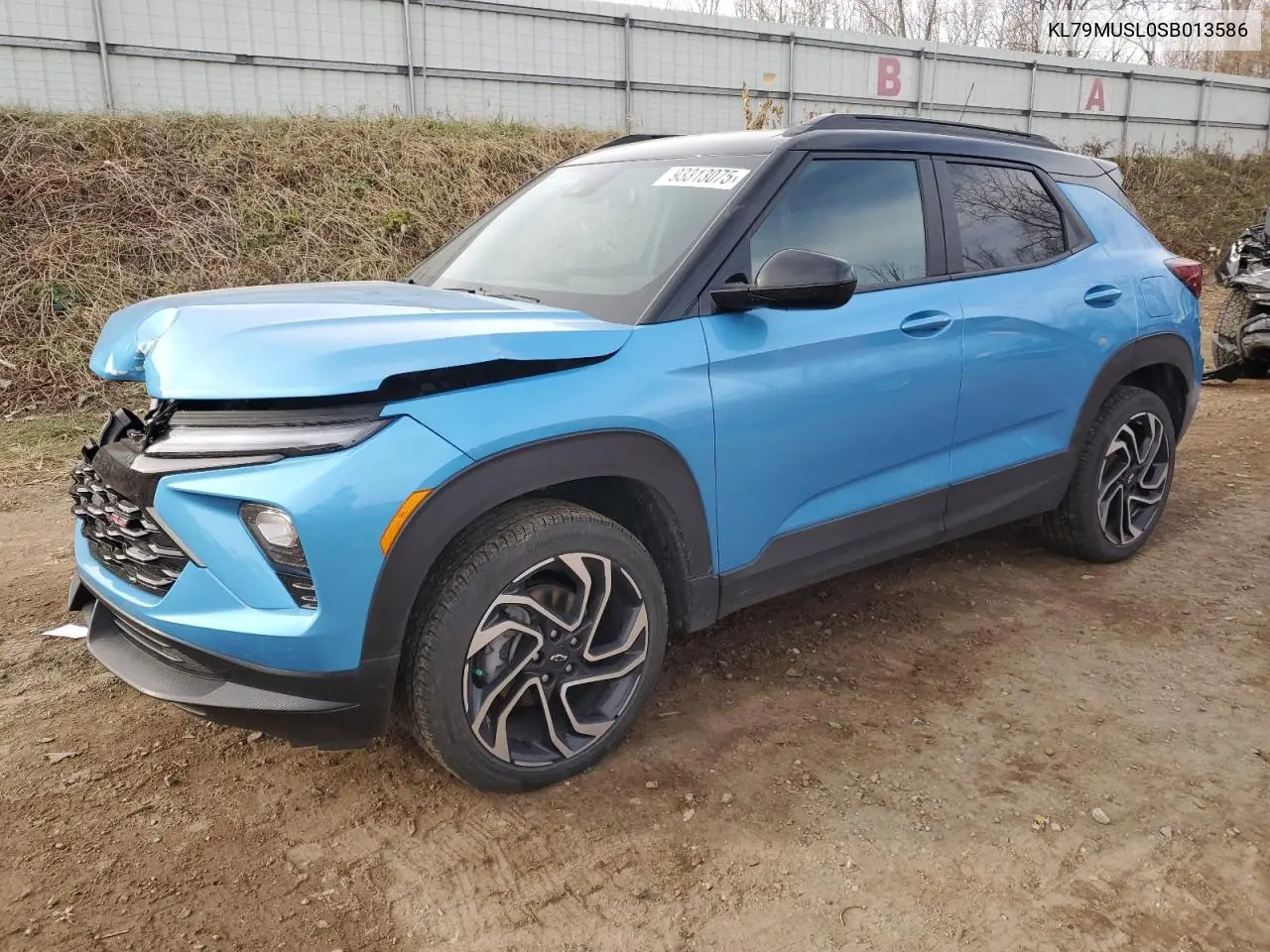 KL79MUSL0SB013586 2025 Chevrolet Trailblazer Rs