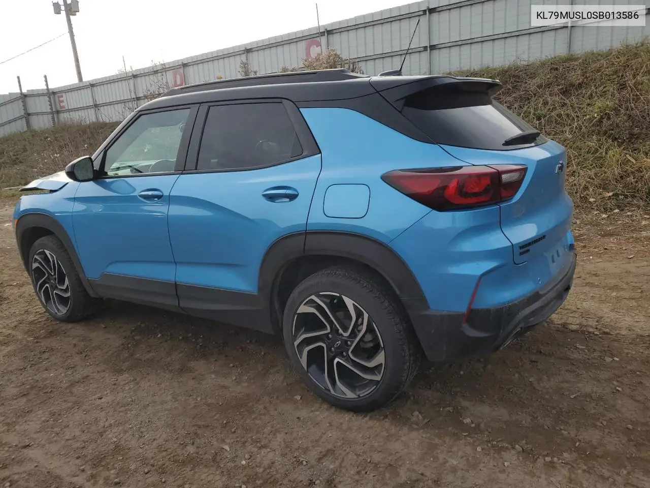 KL79MUSL0SB013586 2025 Chevrolet Trailblazer Rs