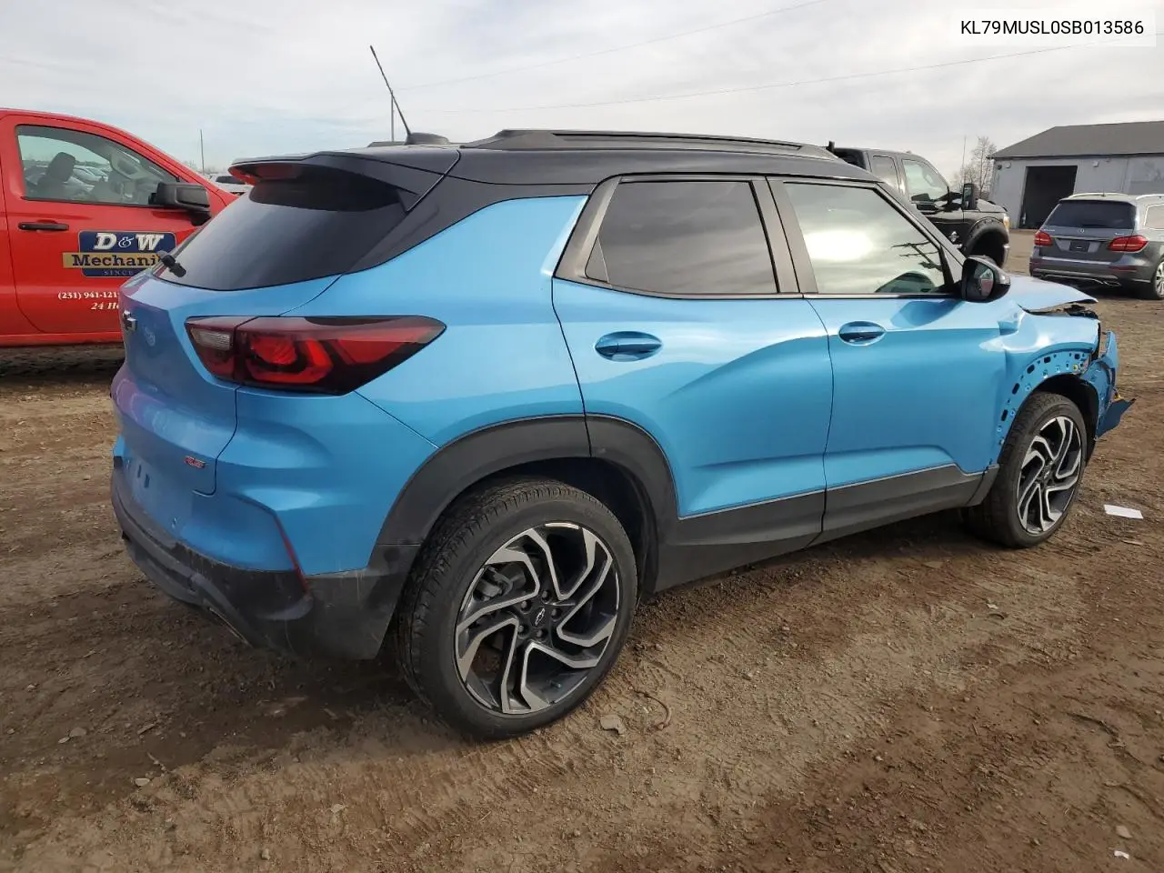 KL79MUSL0SB013586 2025 Chevrolet Trailblazer Rs