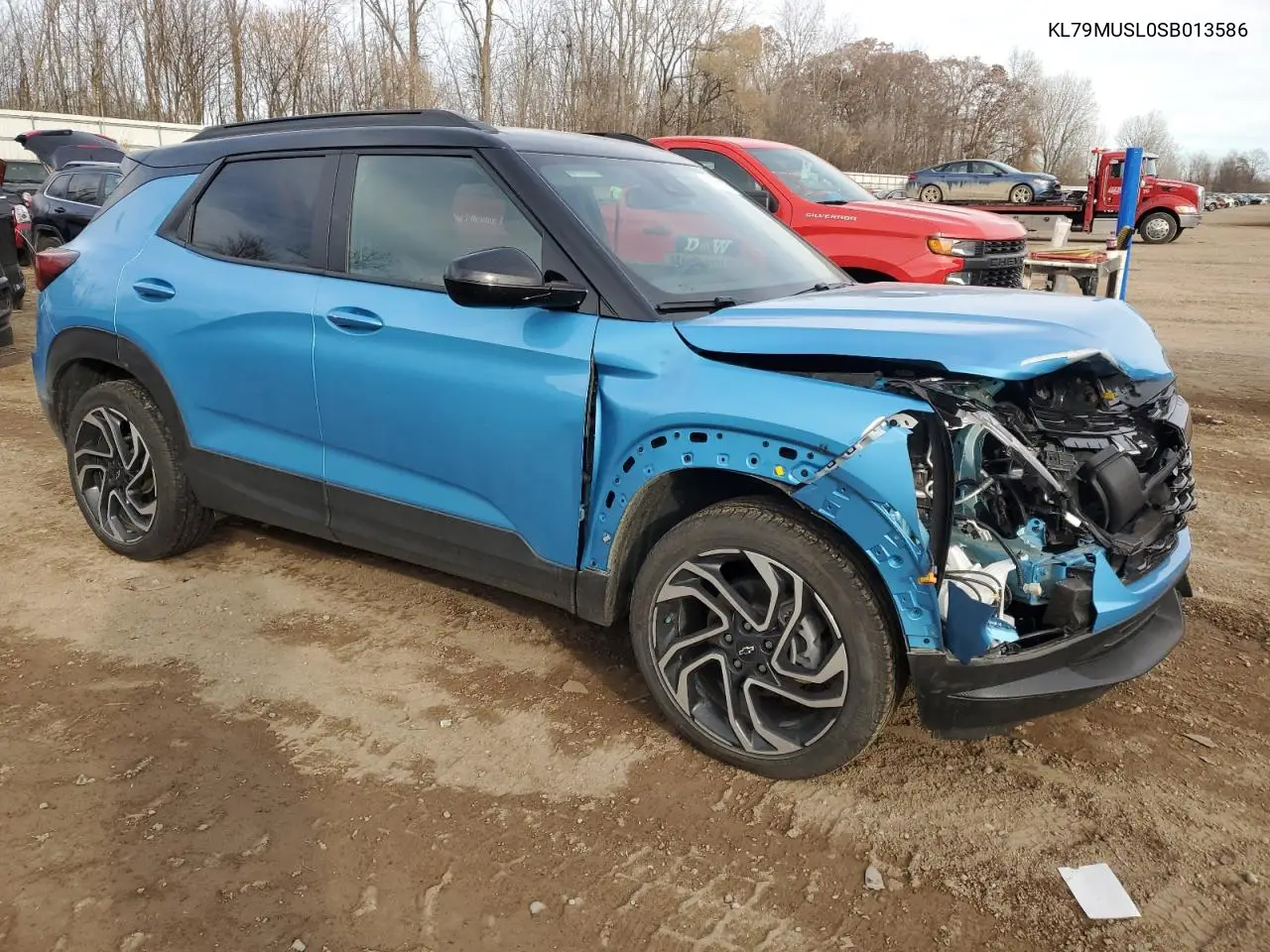 KL79MUSL0SB013586 2025 Chevrolet Trailblazer Rs