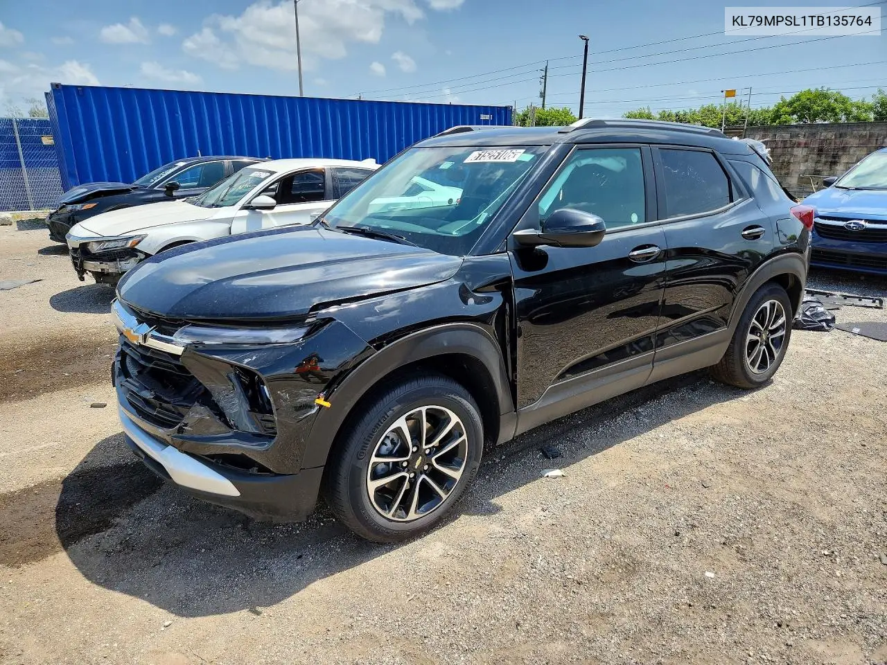 2026 Chevrolet Trailblazer Lt VIN: KL79MPSL1TB135764 Lot: 61525106