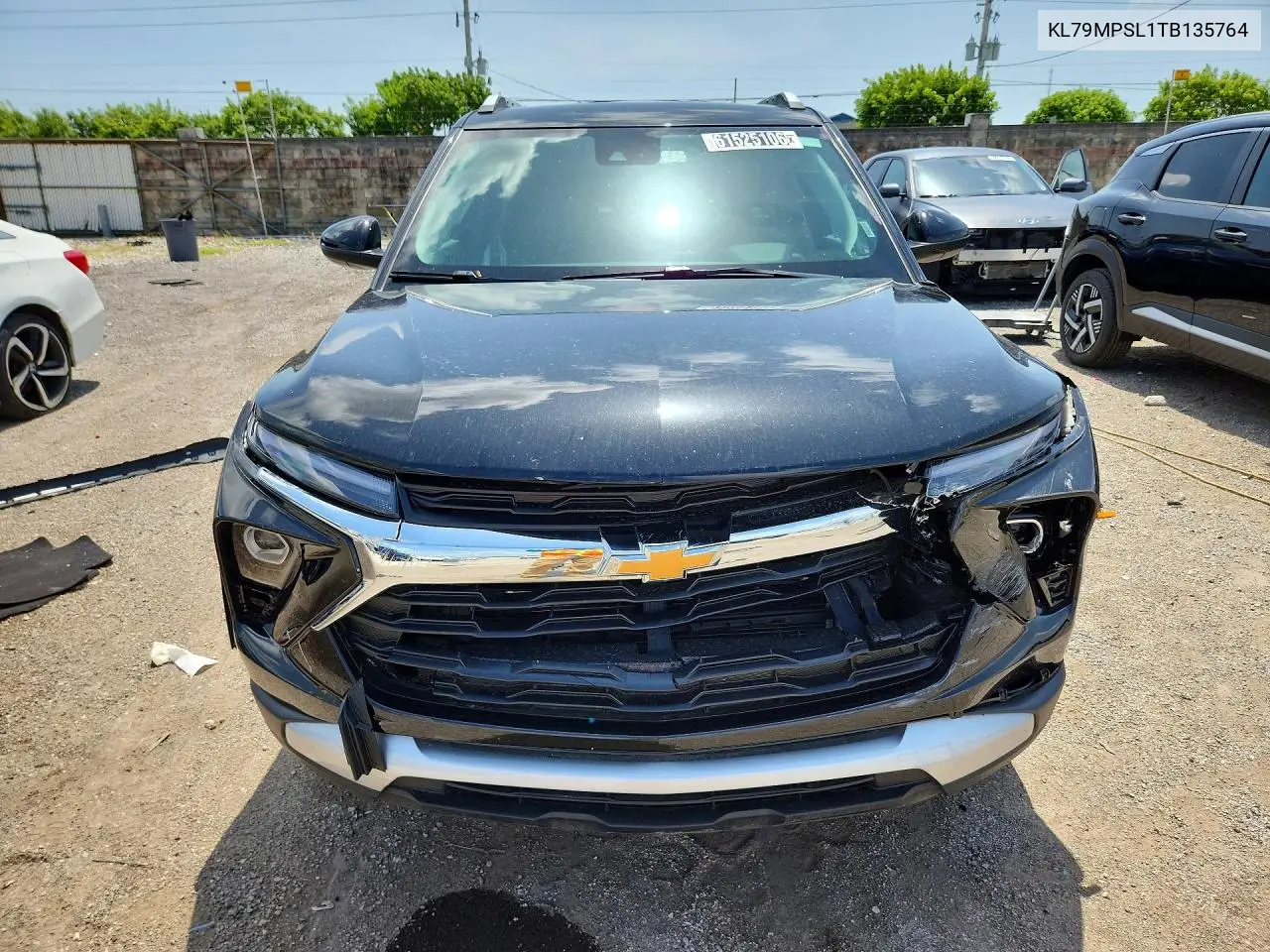 2026 Chevrolet Trailblazer Lt VIN: KL79MPSL1TB135764 Lot: 61525106