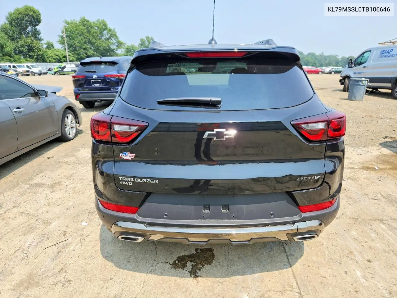 2026 Chevrolet Trailblazer Activ VIN: KL79MSSL0TB106646 Lot: 61563166