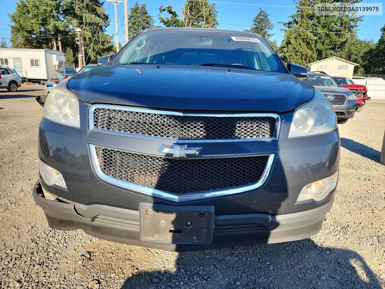 2010 Chevrolet Traverse Lt VIN: 1GNLVGED3AS139975 Lot: 60608076