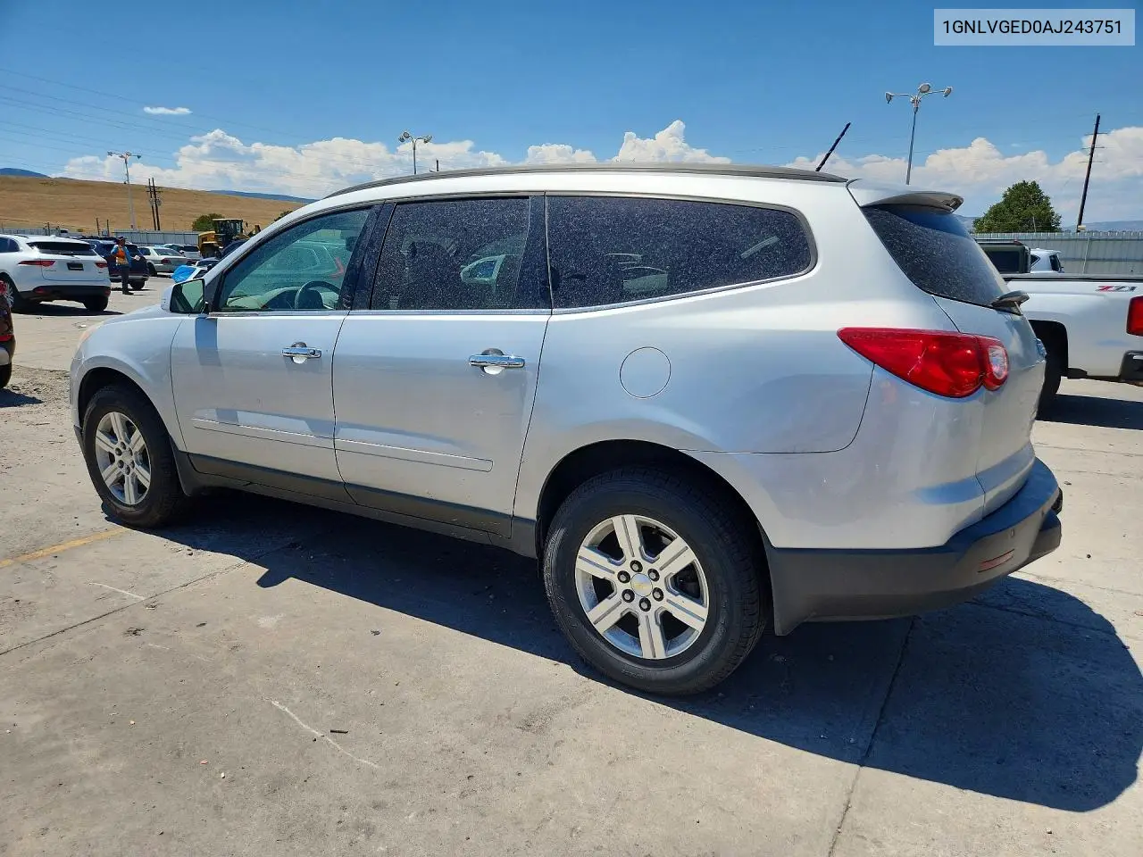 2010 Chevrolet Traverse Lt VIN: 1GNLVGED0AJ243751 Lot: 60959746