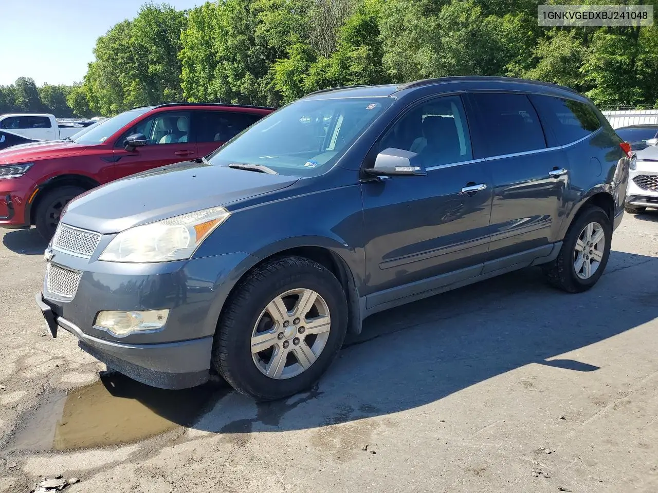 2011 Chevrolet Traverse Lt VIN: 1GNKVGEDXBJ241048 Lot: 61288896