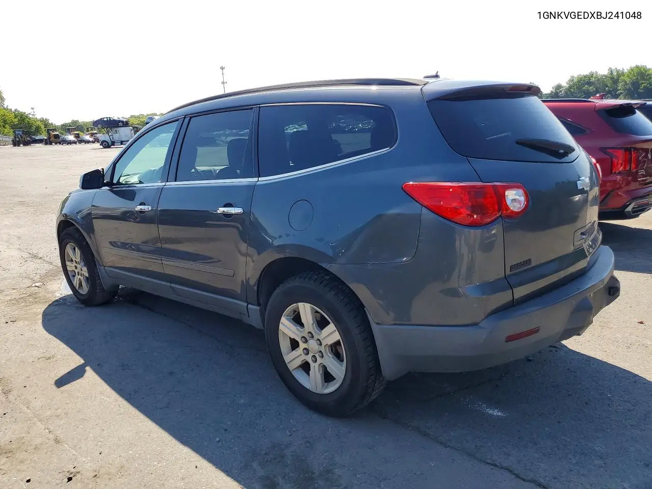 2011 Chevrolet Traverse Lt VIN: 1GNKVGEDXBJ241048 Lot: 61288896