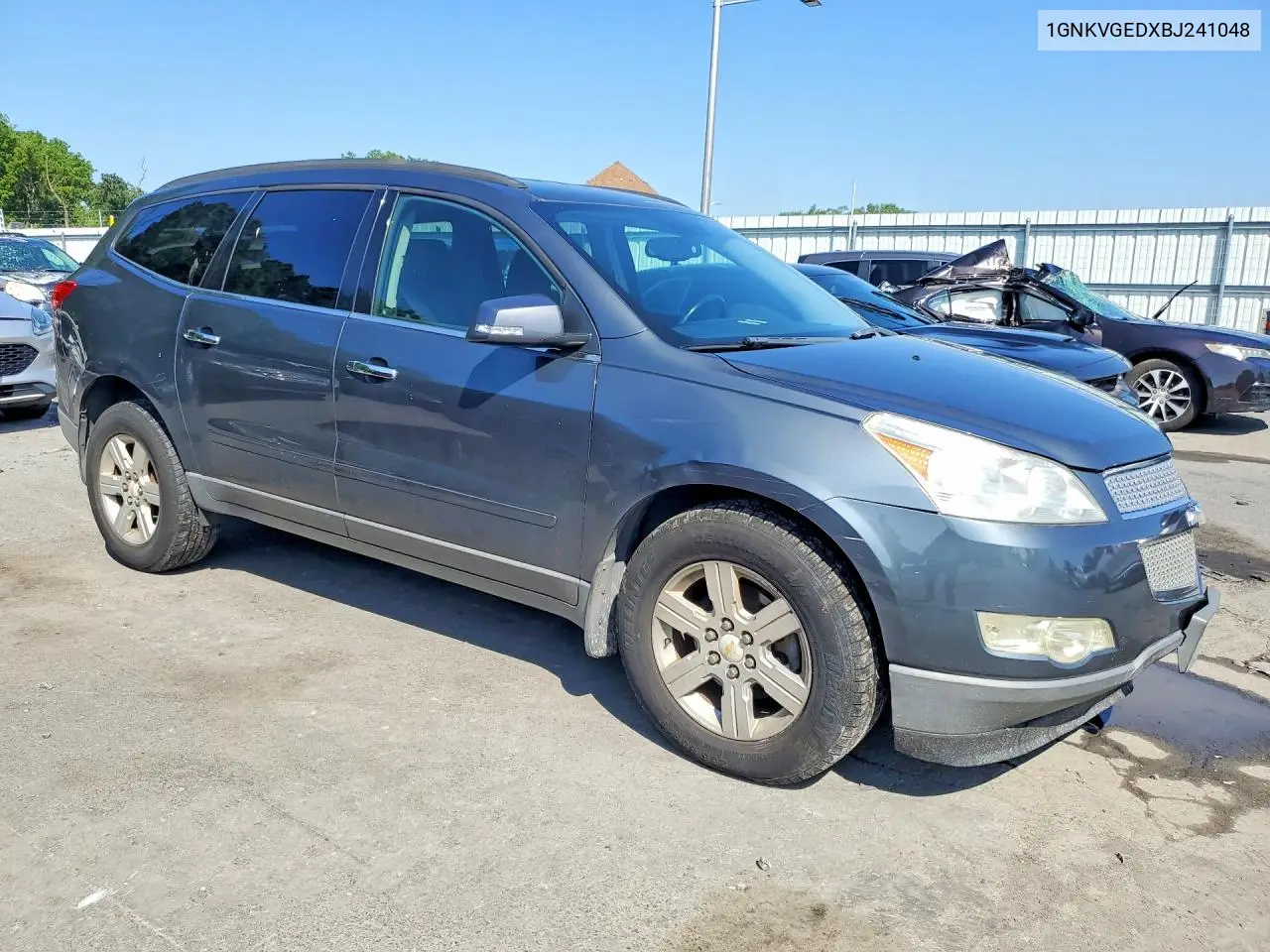2011 Chevrolet Traverse Lt VIN: 1GNKVGEDXBJ241048 Lot: 61288896